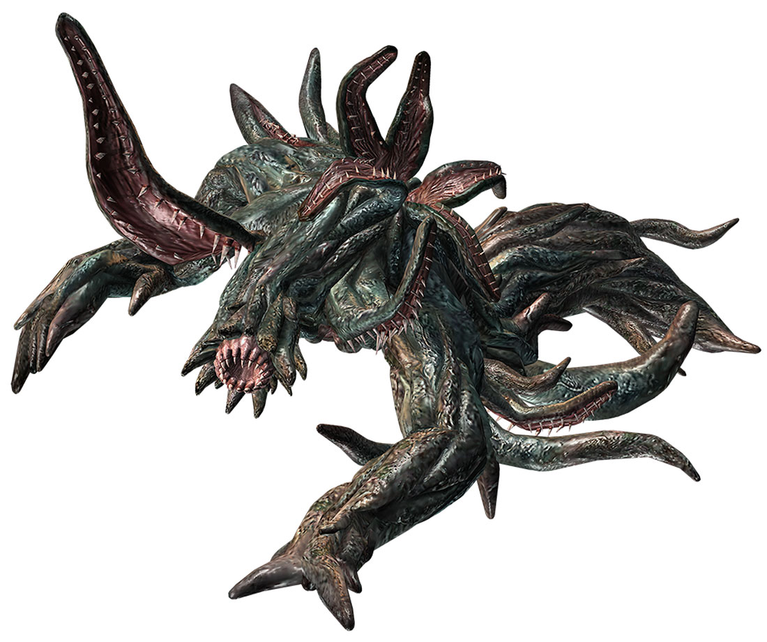 Queen Leech, Final Form Art from Resident Evil Zero