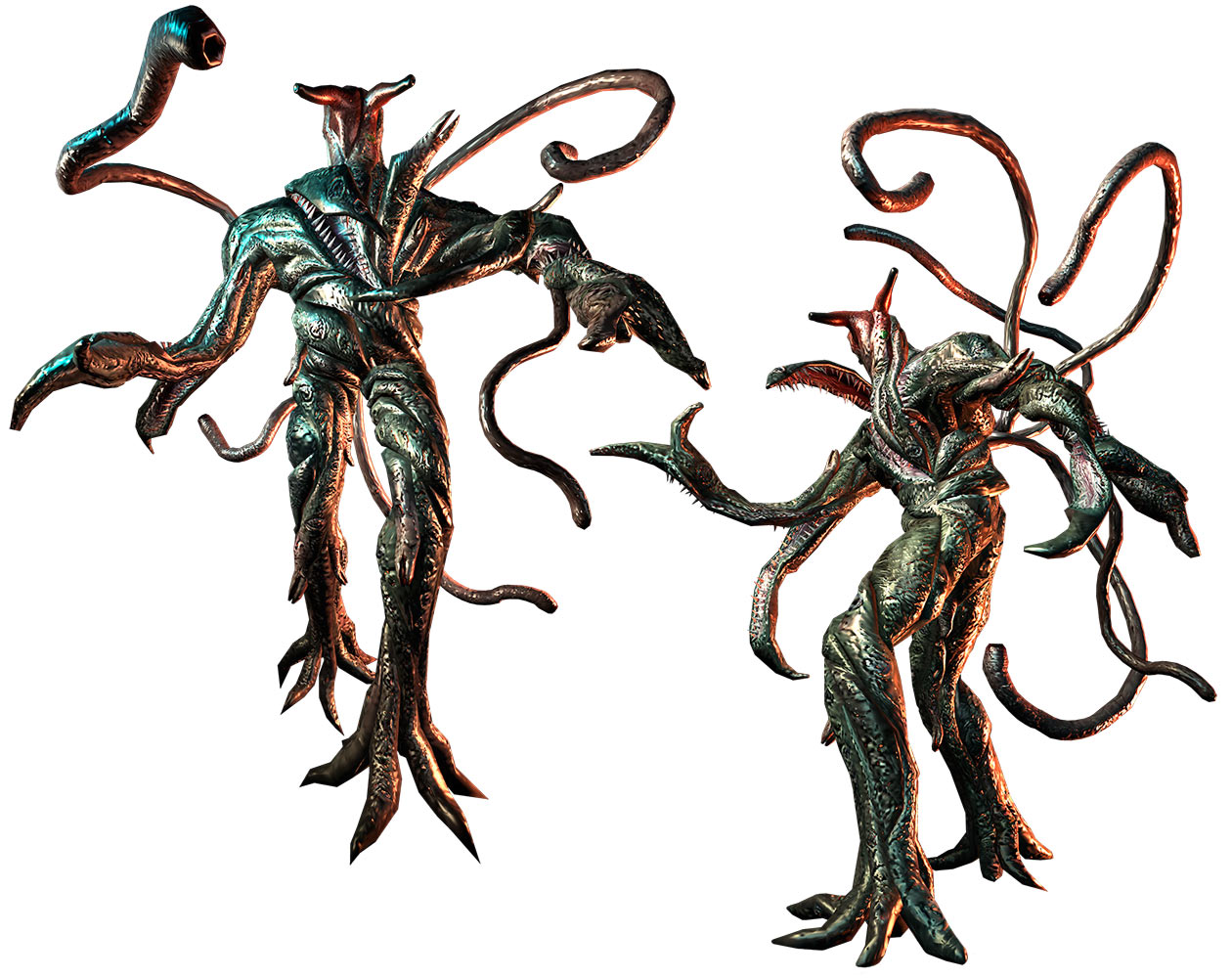 Queen Leech Art from Resident Evil Zero