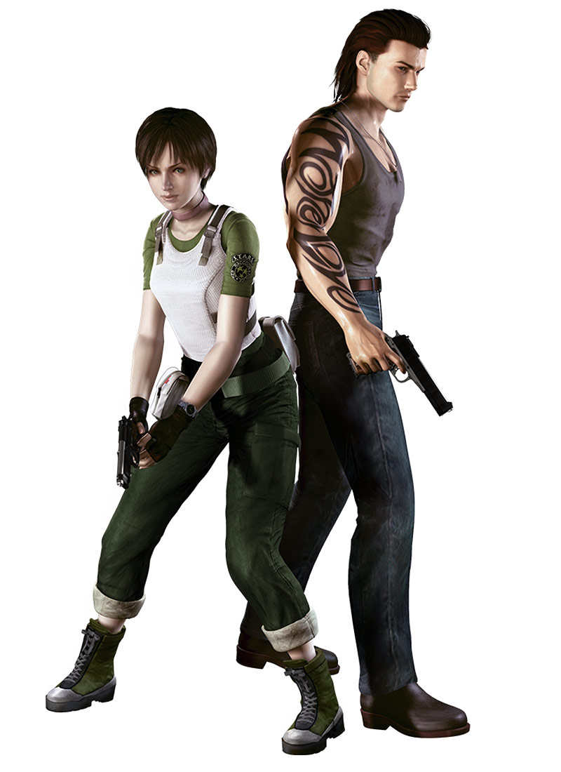 Rebecca & Billy Art from Resident Evil Zero