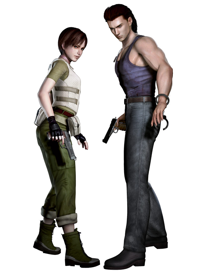 Rebecca & Billy Art from Resident Evil Zero