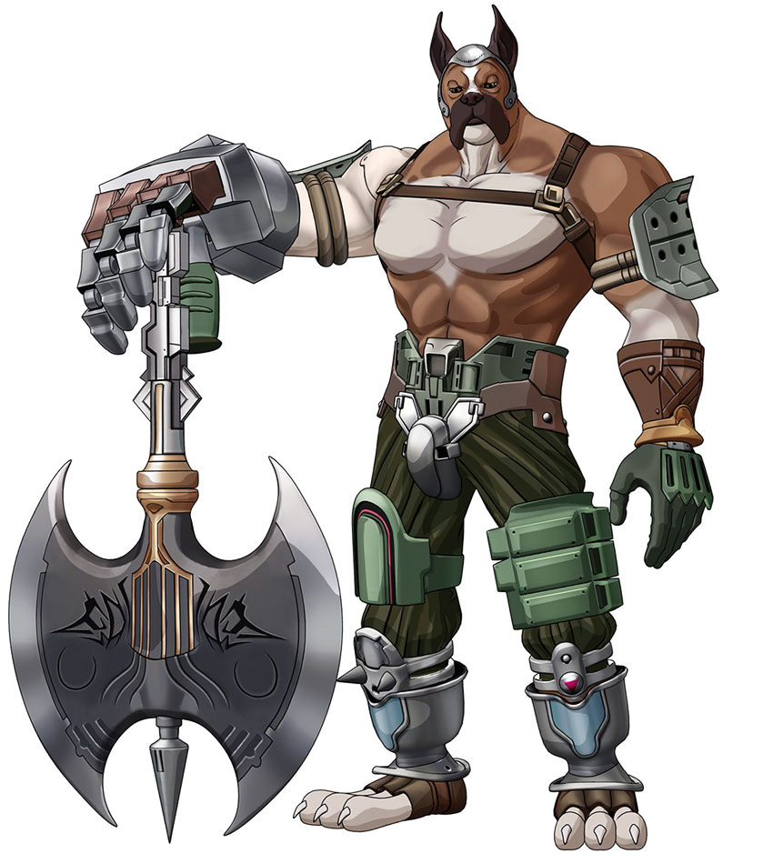 Deego Art from Rogue Galaxy