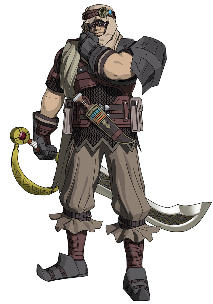Desert Claw - aka Mizel Art from Rogue Galaxy