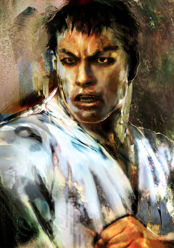 Promotional Illustration from Rogue Galaxy