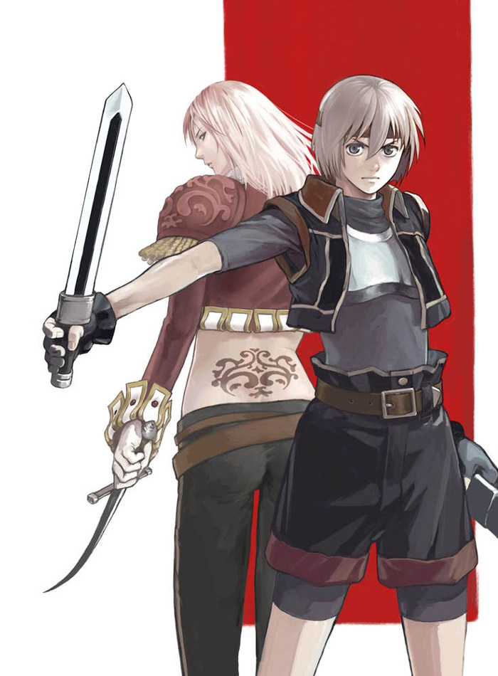 Kika & Hero Art from Suikoden IV