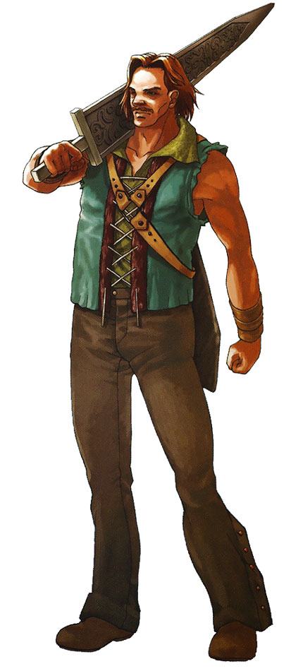 Izak Art from Suikoden IV