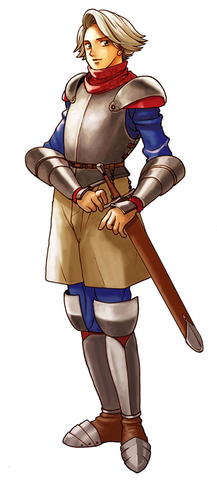 Snowe Art from Suikoden IV