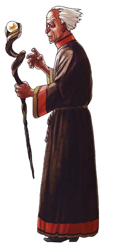 Warlock Art from Suikoden IV