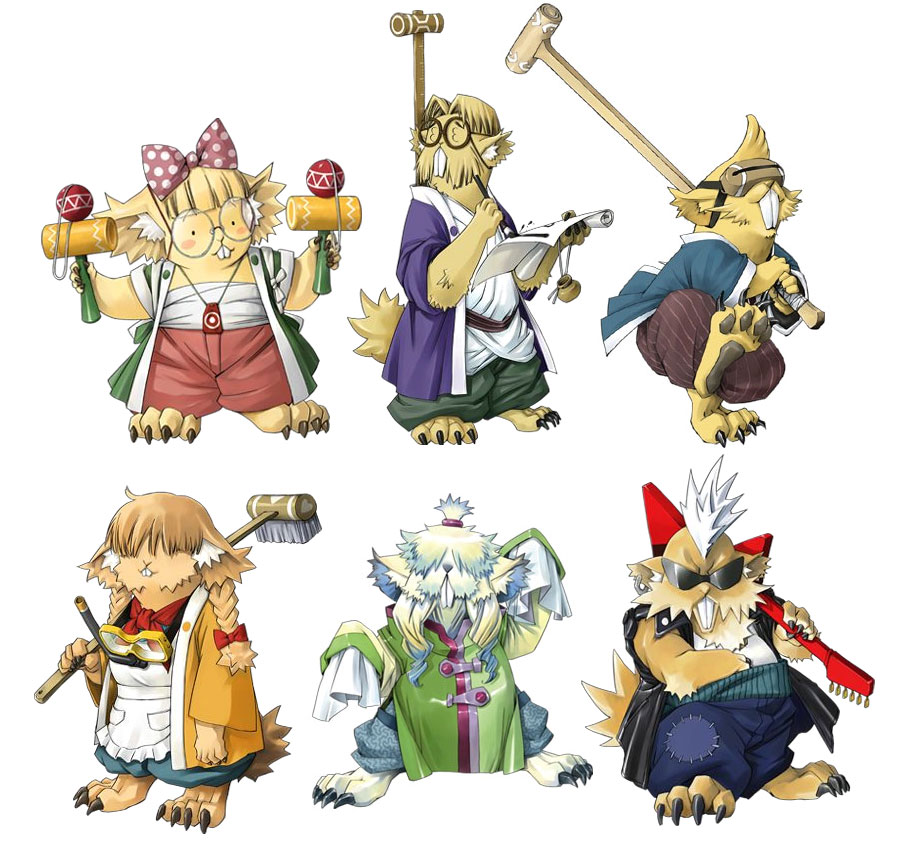 Beavers Art from Suikoden V