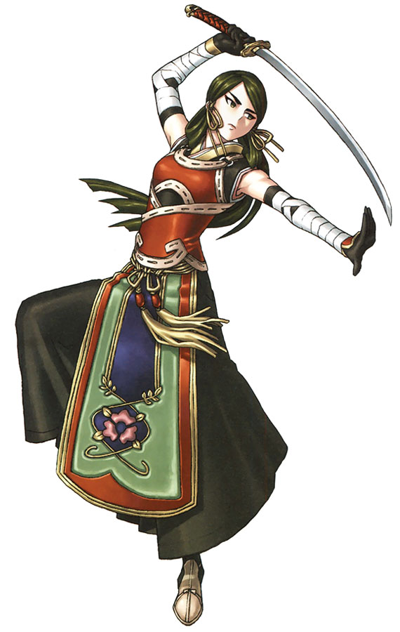 Hazuki Art from Suikoden V