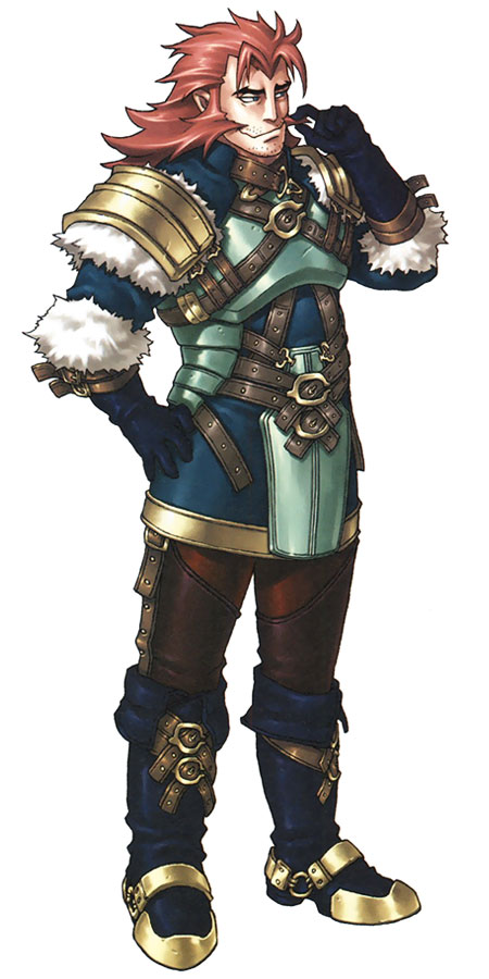 Wilhelm Art from Suikoden V