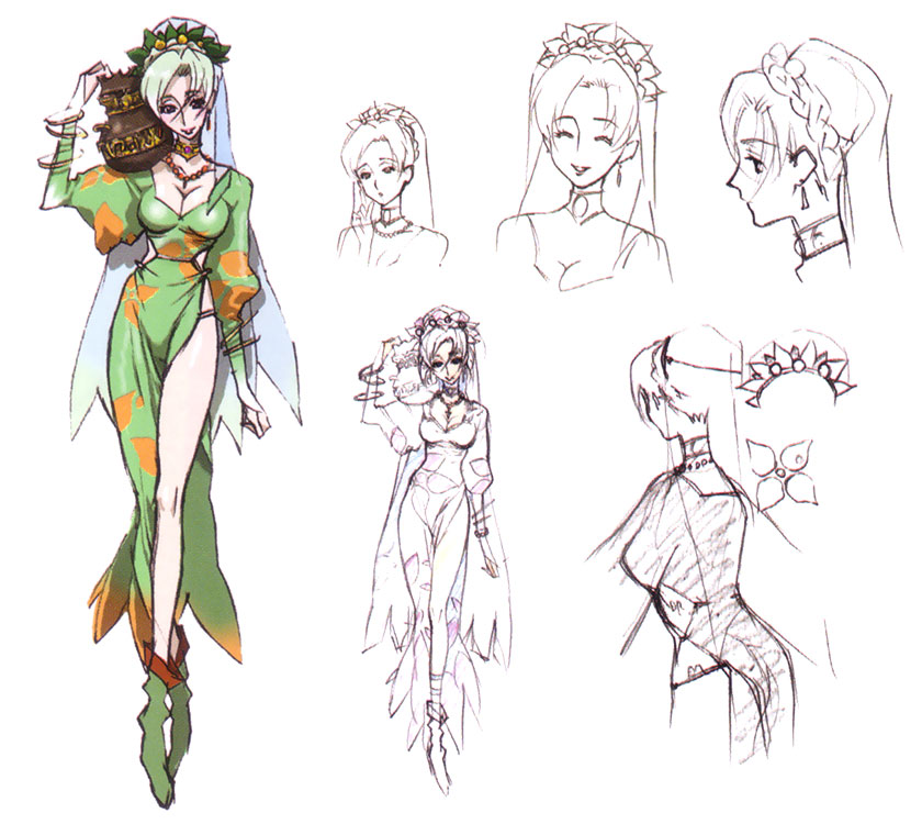 Grune Concept Art from Tales of Legendia