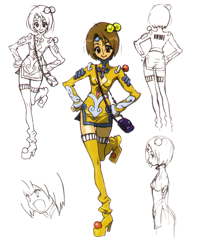 Norma Beatty Concept Art from Tales of Legendia