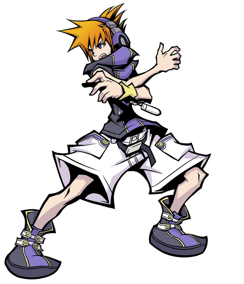 Neku Sakuraba Art from The World Ends with You
