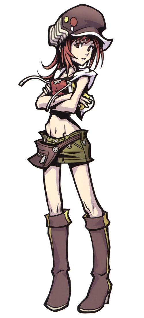Shiki Misaki Art from The World Ends with You