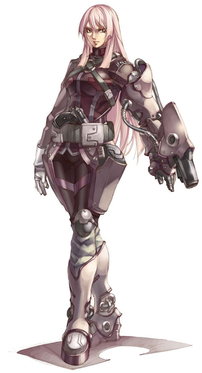 Mary w/armor Art from Aedis Eclipse: Generation of Chaos