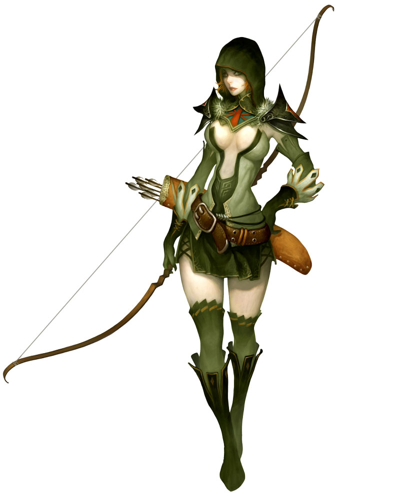 Archer Art from Atlantica Online