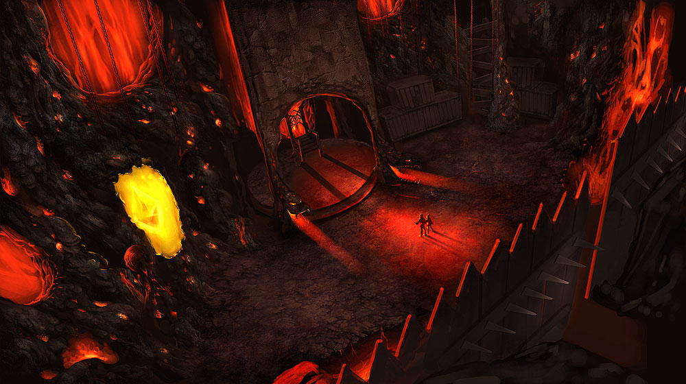 Throne Concept Art from Atlantica Online