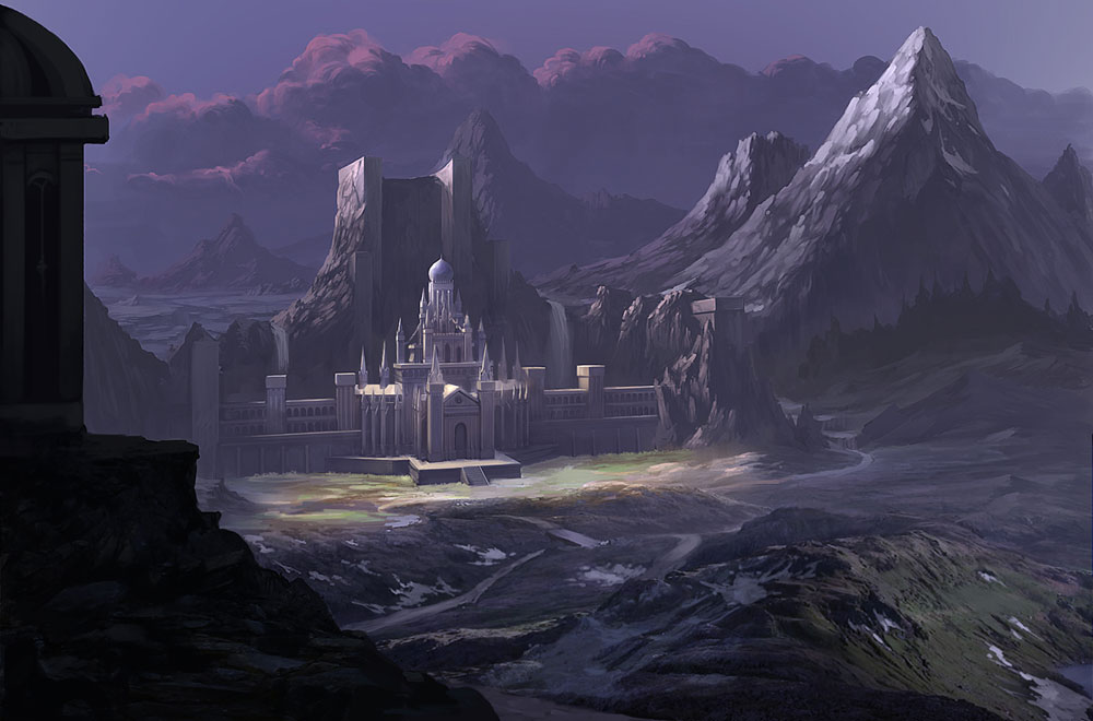 City Gate Art from Atlantica Online