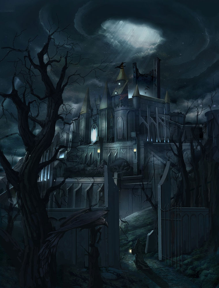 Dark Castle Art from Atlantica Online