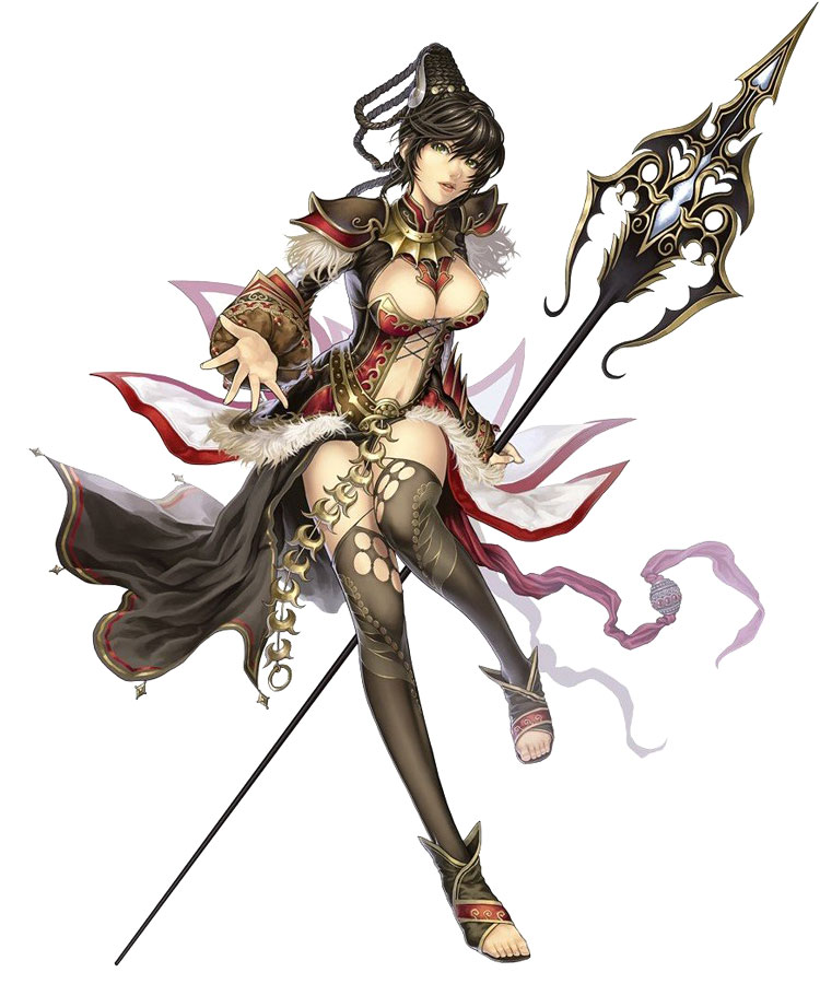 Female Character Design Art from Atlantica Online