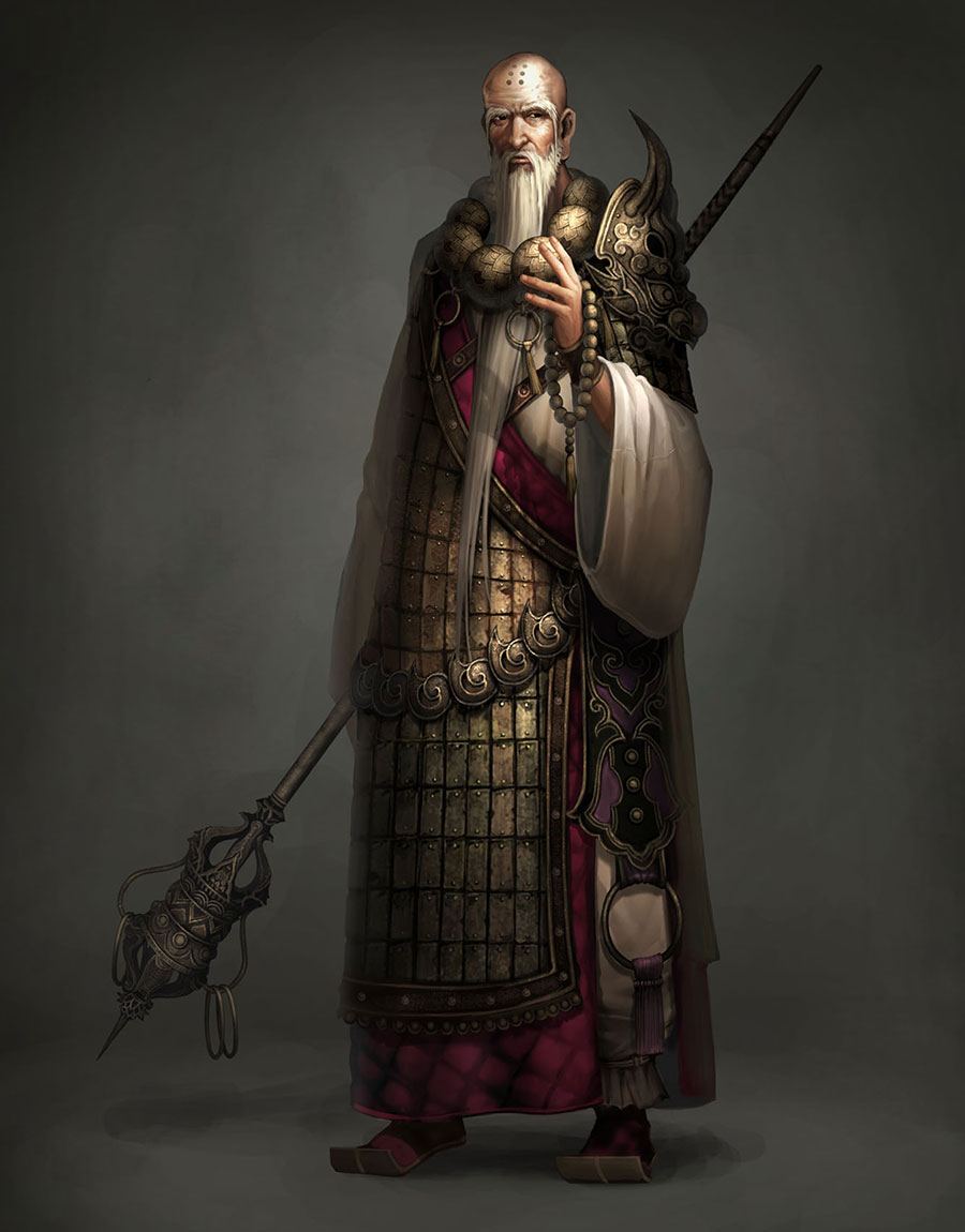 Monk Art from Atlantica Online