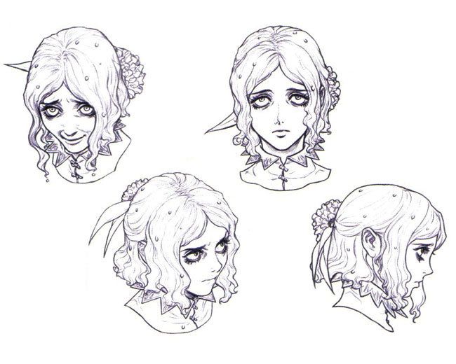 Hanch Face Art from Drakengard 2