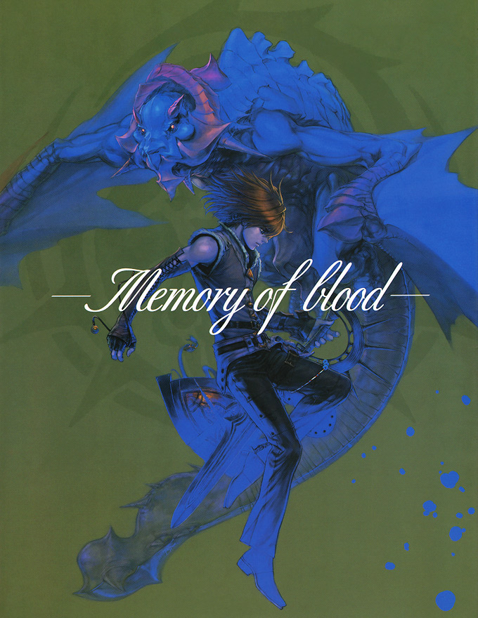 Art Book Cover Art from Drakengard 2