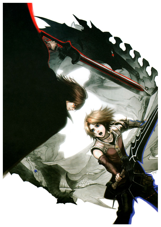Caim & Nowe Art from Drakengard 2