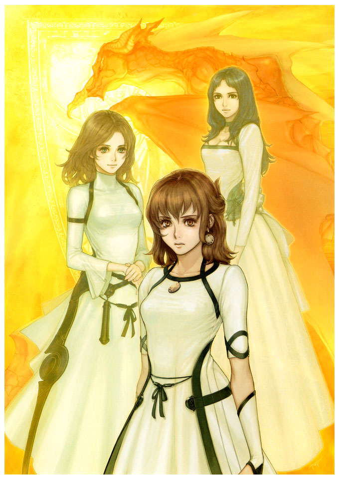 Goddesses of the Seal Art from Drakengard 2