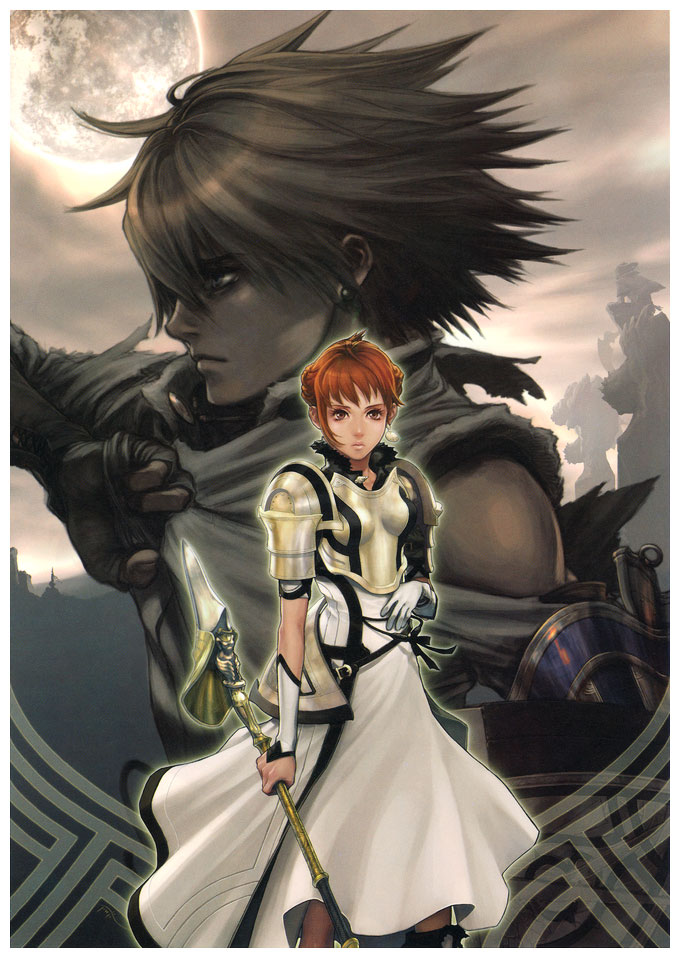 Nowe & Eris Art from Drakengard 2