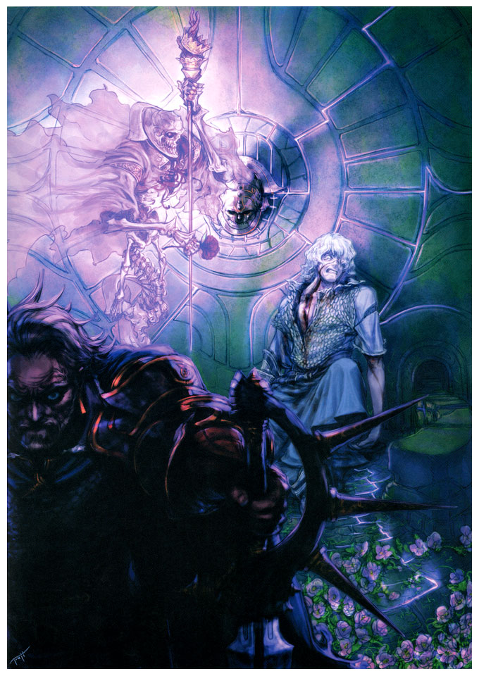 Urick & Reaper Art from Drakengard 2