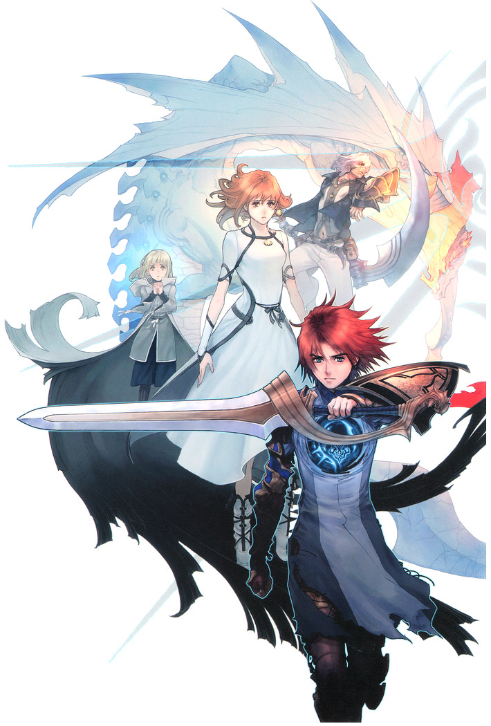 Promo Illustration from Drakengard 2