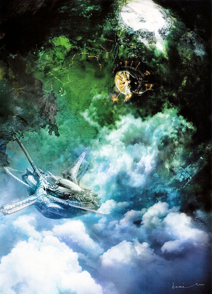 Airship Art from Final Fantasy XIII