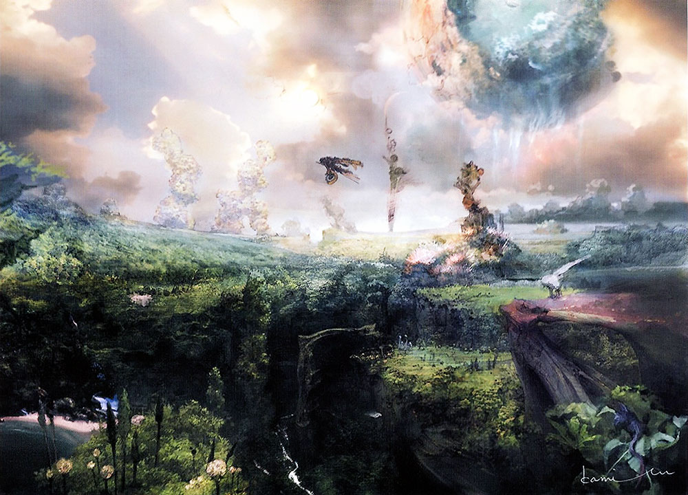 Gran Pulse Art from Final Fantasy XIII