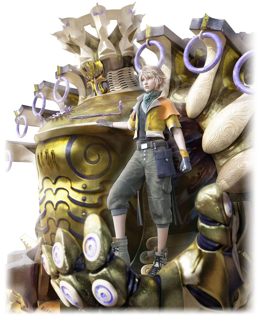 Hope & Alexander Art from Final Fantasy XIII