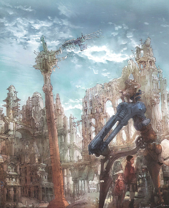 Pulse Concept Art from Final Fantasy XIII