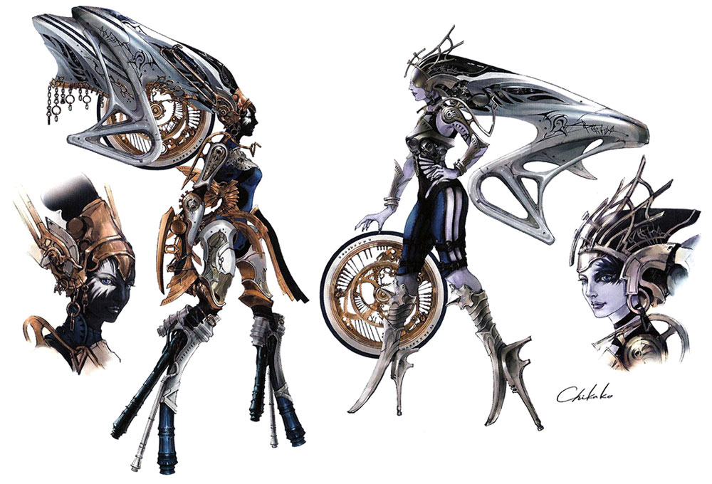 Shiva Art from Final Fantasy XIII