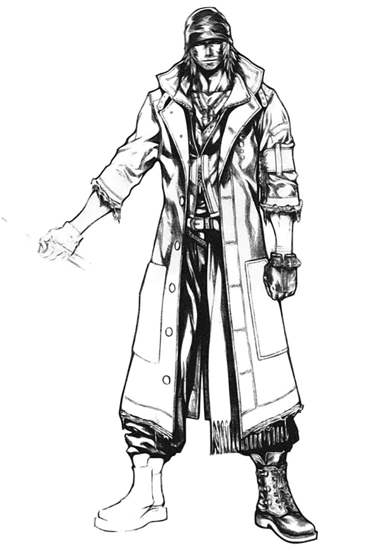 Snow Sketch from Final Fantasy XIII