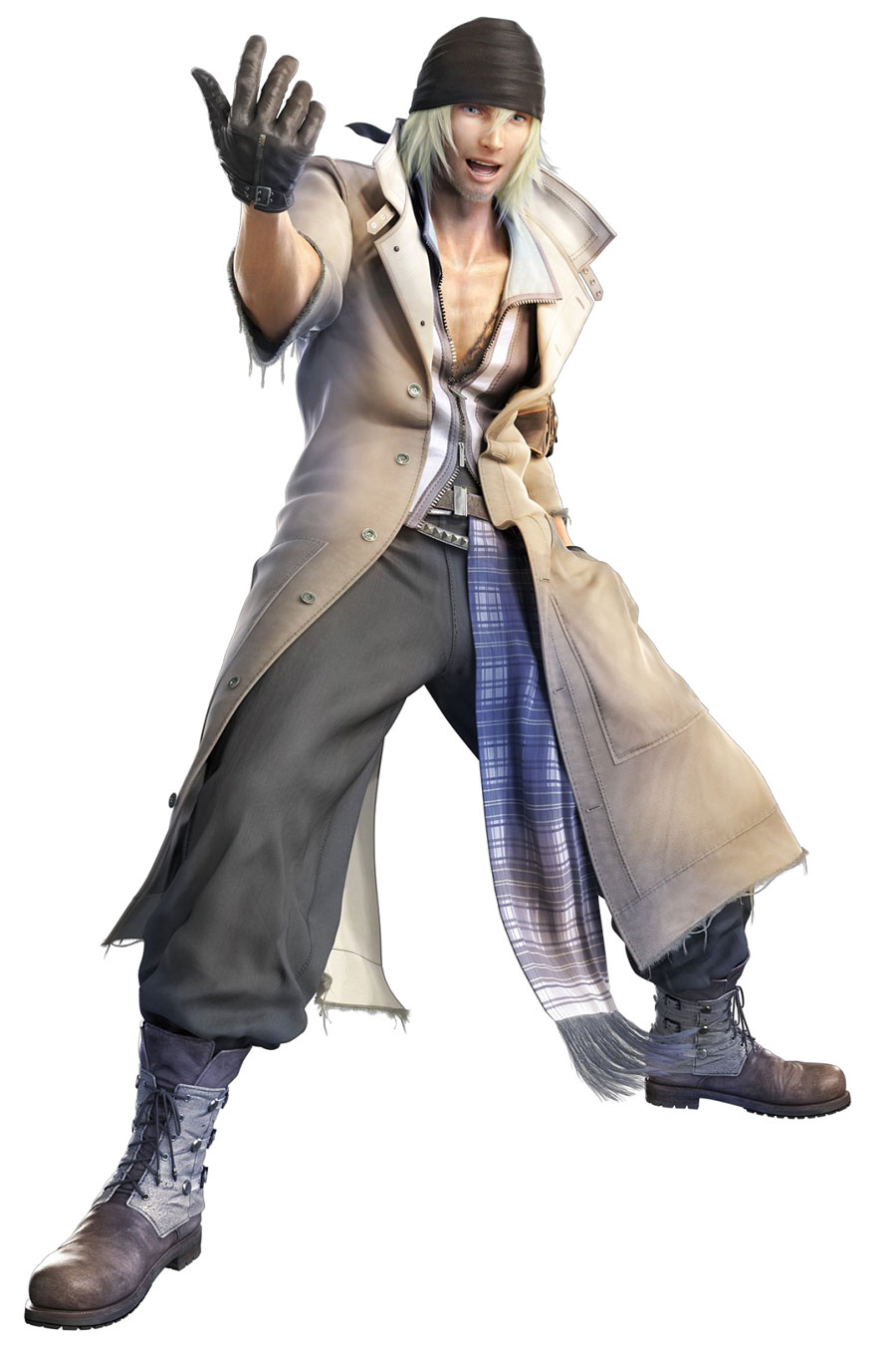 Snow Villiers Art from Final Fantasy XIII
