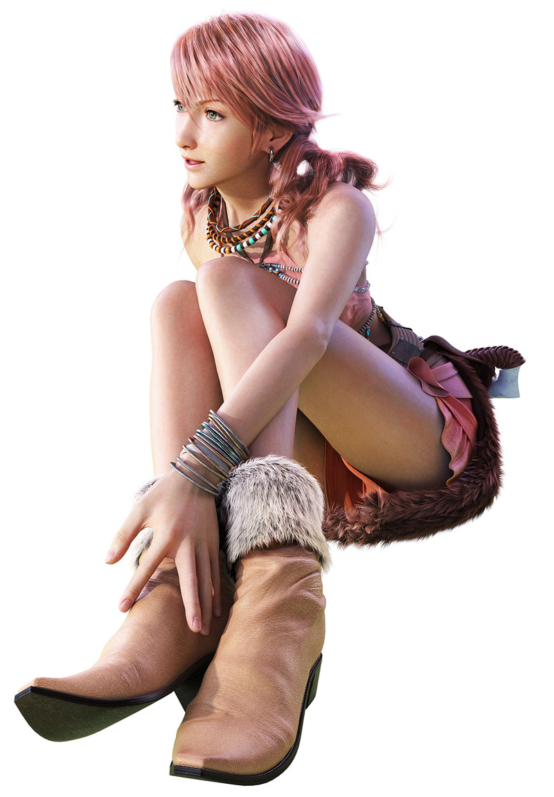 Vanille, Sitting Art from Final Fantasy XIII