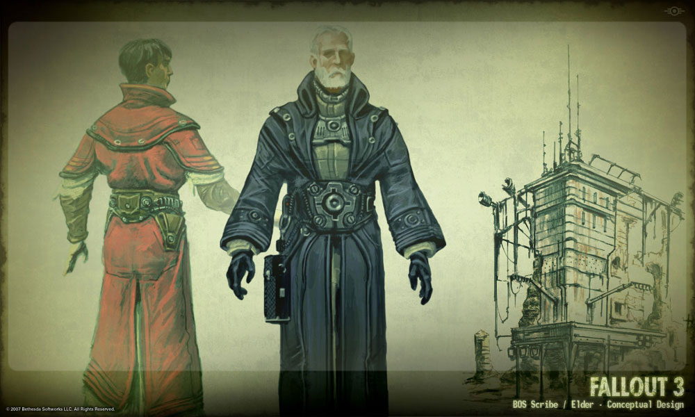 BOS Scribe / Elder Art from Fallout 3