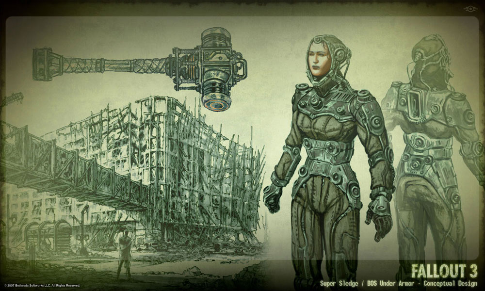 BOS Under Armor Art from Fallout 3
