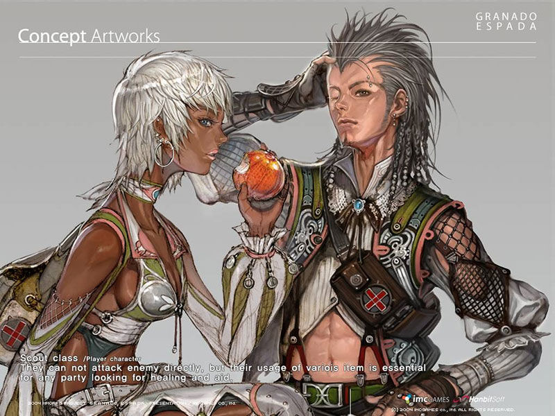 Scout Class Art from Granado Espada