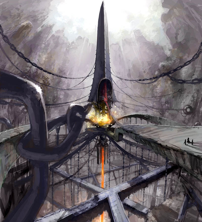 Jail Core Concept Art from Granado Espada
