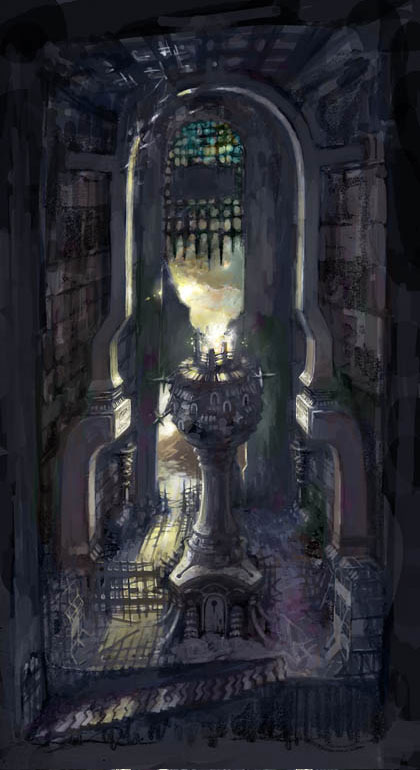 Jail Gate Concept Art from Granado Espada