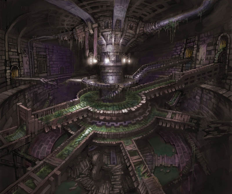 Waterway Concept Art from Granado Espada