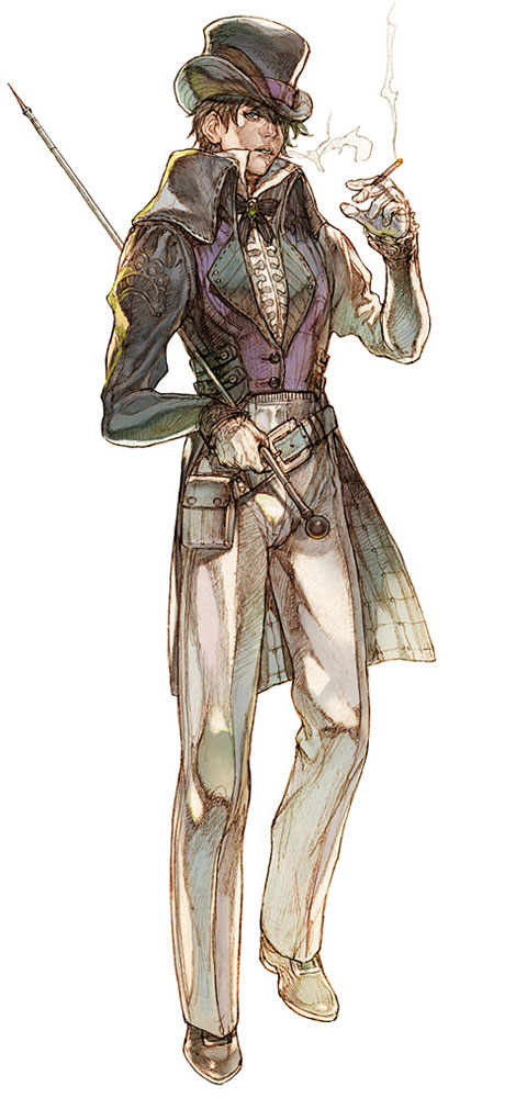 Male Wizard Art from Granado Espada