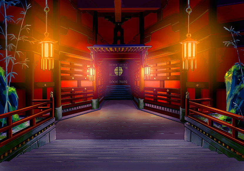 Heishi Palace Art from Genji: Dawn of the Samurai