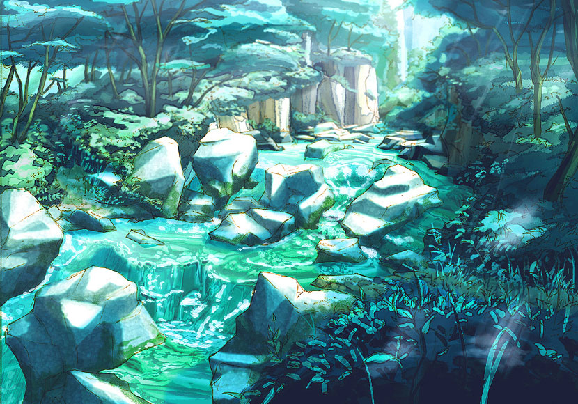 River Art from Genji: Dawn of the Samurai