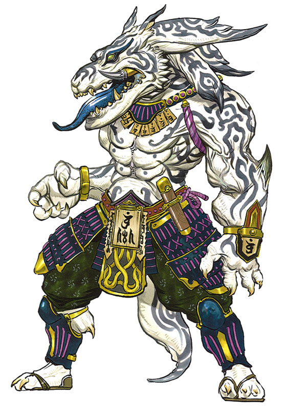 Demon Beast Art from Genji: Dawn of the Samurai